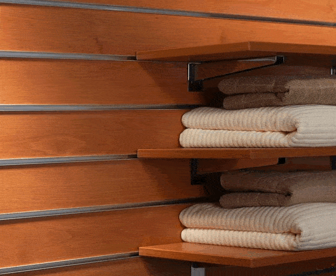 300mm x 1000mm White Shelf with 3 Sides Edging (White)
