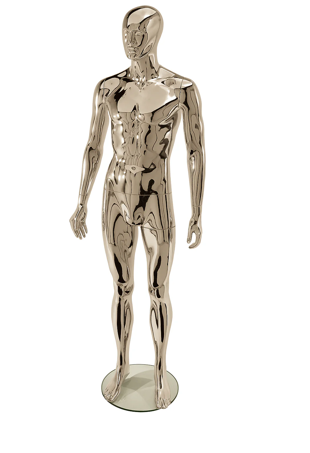 2001332 Male Mannequin with Abstract Head Full Body Display
